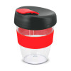 Red Clear Forrest Eco Cups Red